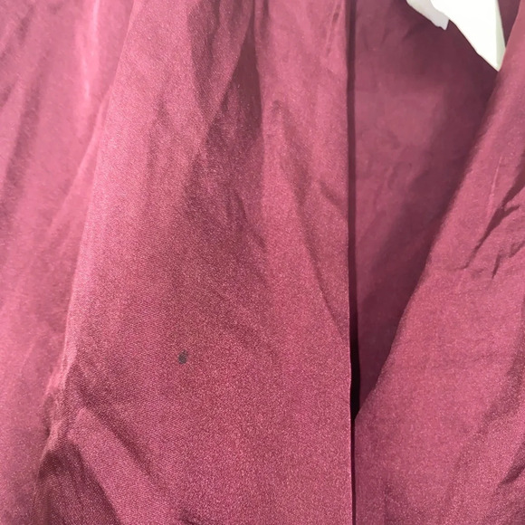 Band Of Gypsies Burgundy Long Sleeve V Neck Top - Picture 5 of 5